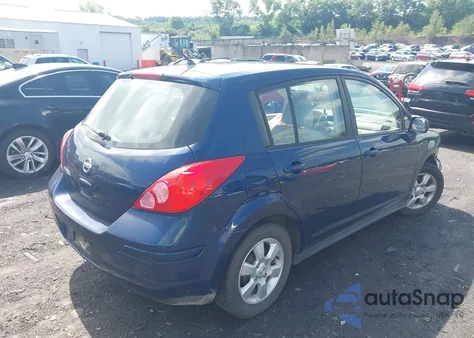 2007 Nissan Versa 1.8Sl из США, поврежденный, VIN 3N1BC13E77L354613